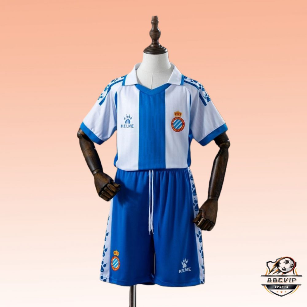 2025/26 RCD Espanyol Home Kids Kits szie 16-28