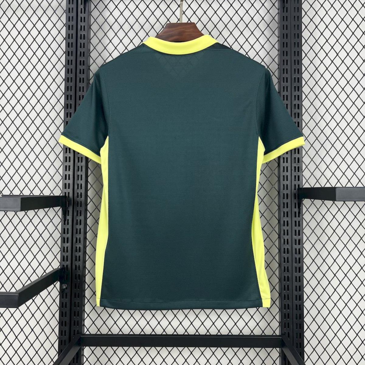 2024/25 Barcelona Dark green training Jersey Fan Version