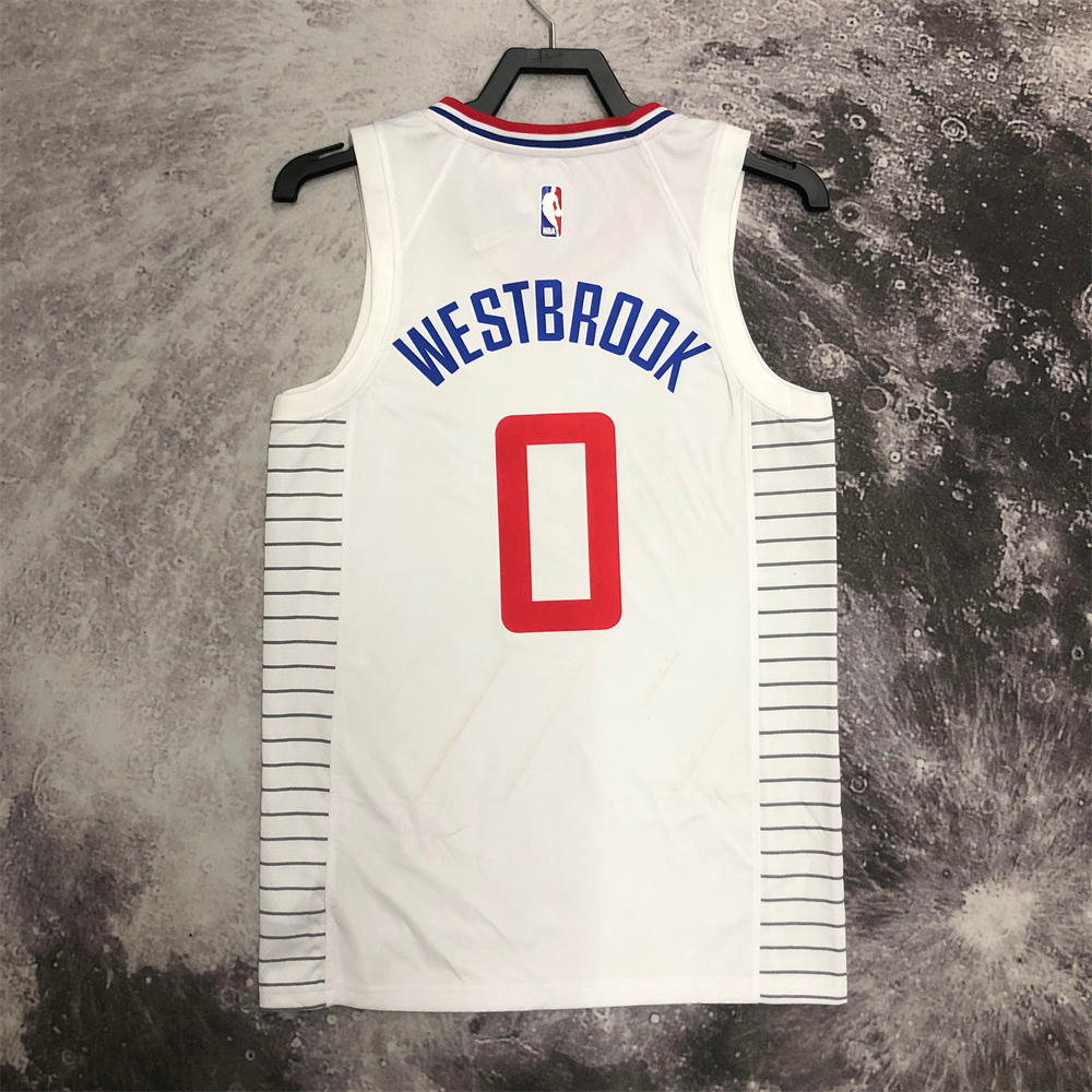 NBA Los Angeles Clippers Jersey WESTBROOK#0 S-XXL