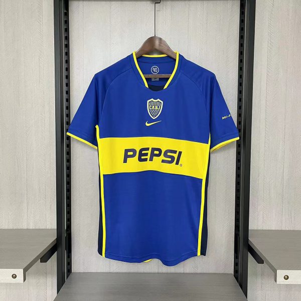 Retro Boca Juniors 2002 Home jersey Fan Version