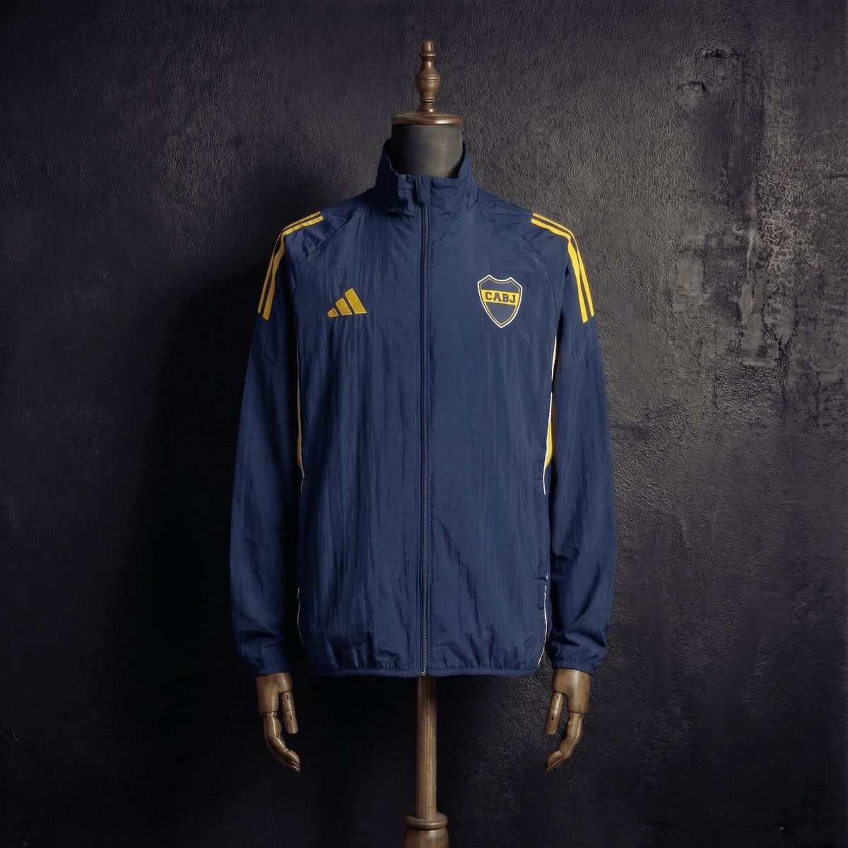 2026 Boca Juniors Black Jacket Windbreaker Sport Unifom
