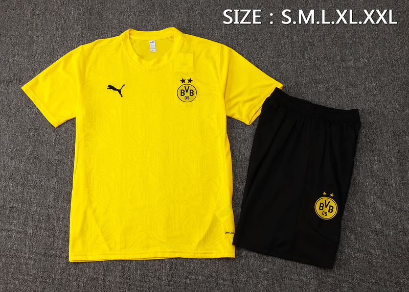 24/25 Dortmund Yellow Training Set Shirt and Shorts