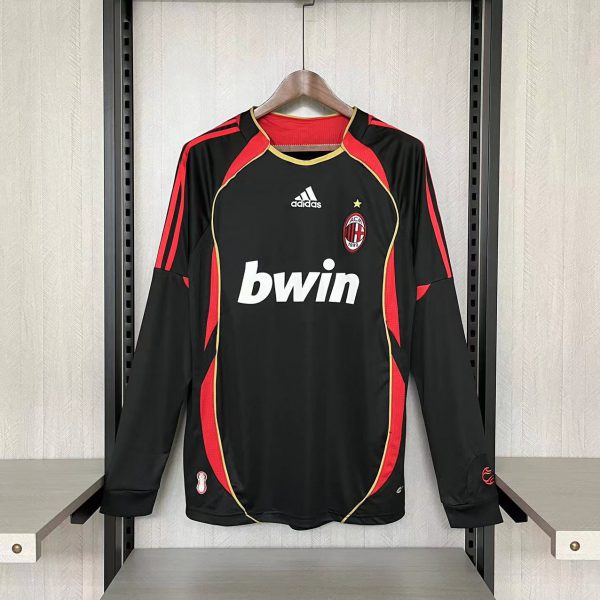 Retro AC Milan 06/07 Long Sleeve III jersey Fan Version