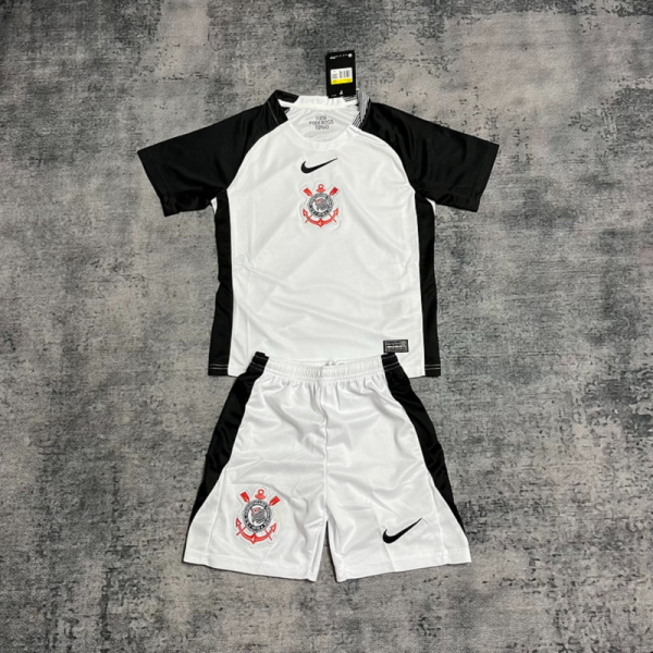 2025/26 Corinthians Home jersey kids Kits size: 16-28