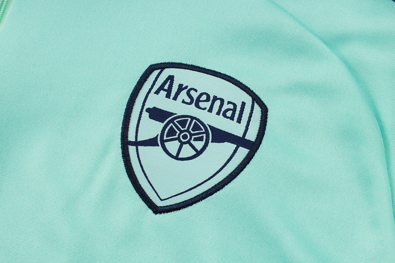 24/25 Arsenal Green Long-sleeved half-pull training kit Football team kit