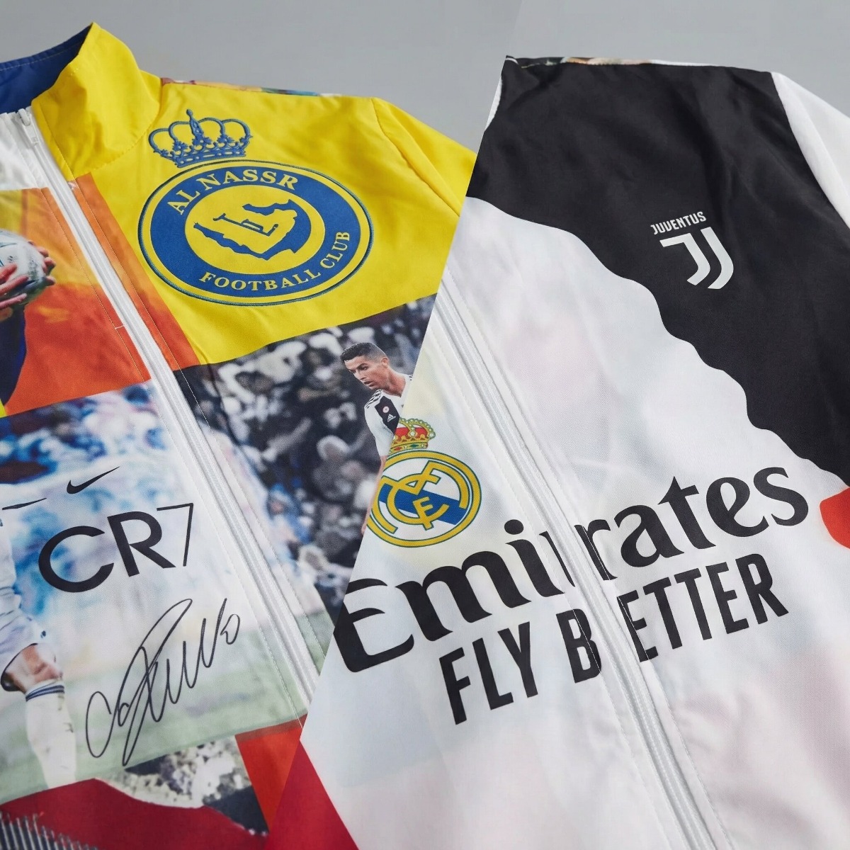2026 Cristiano Ronaldo Commemorative Edition Reversible Windbreaker Sport Unifom