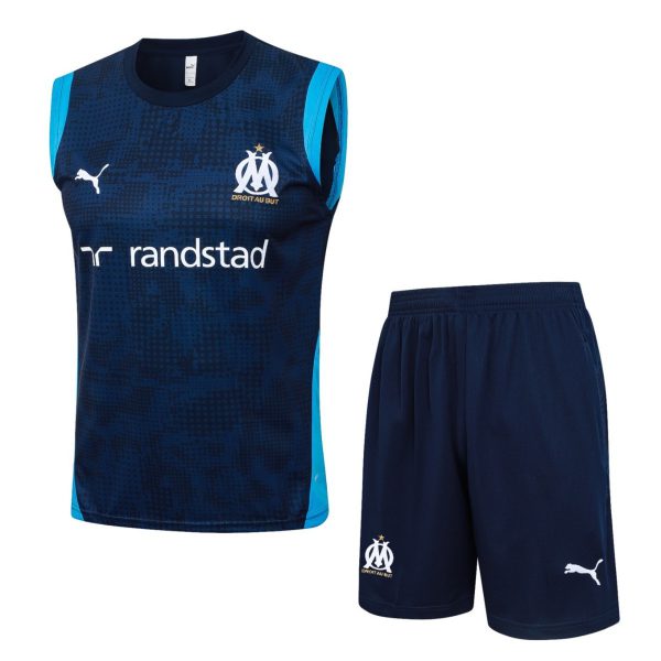 2026 Marseilles Cyan Training Set Shirt and Shorts