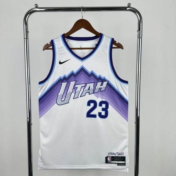 NBA Utah Jazz 2026 White Jersey MARKKANEN#23