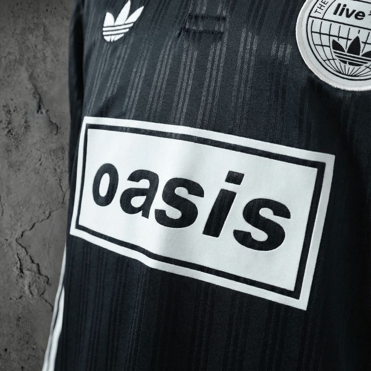 2026 Oasis Black Jersey Long Sleeve Fan version