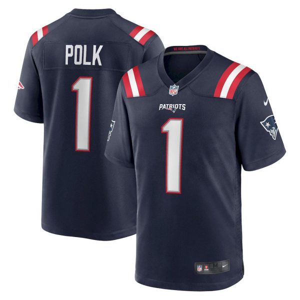 NFL New England Patriots Jeysey POLK #1