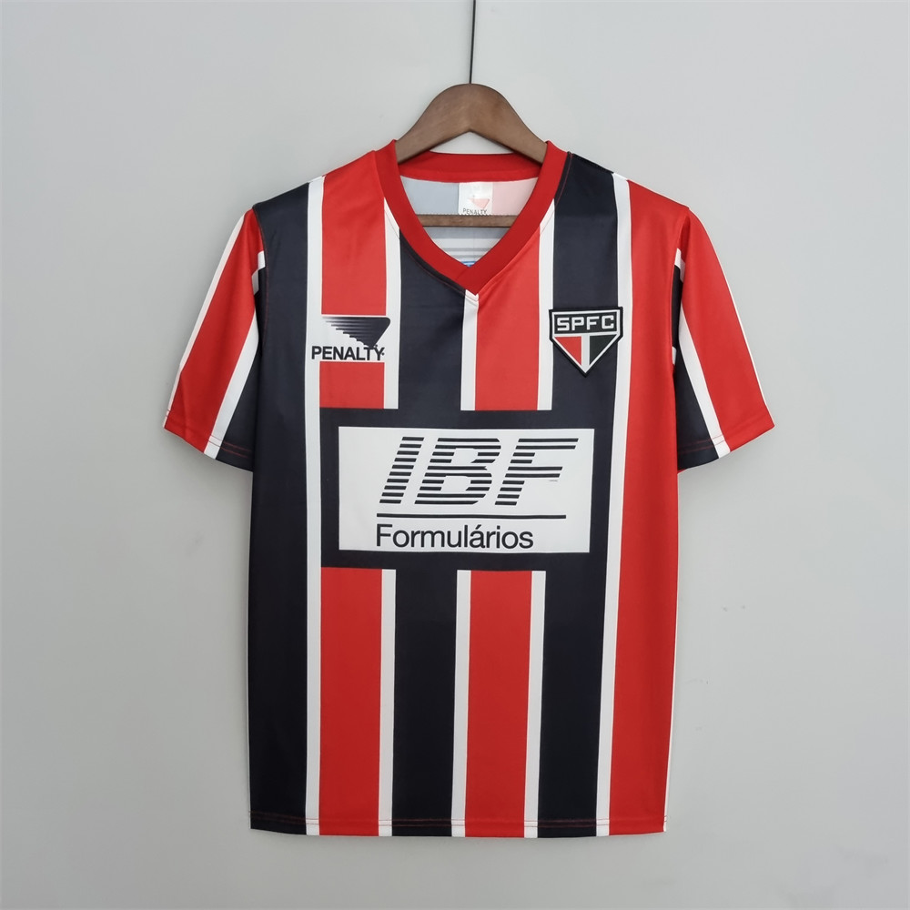 Retro 1991 sao paulo away jersey Fan Version
