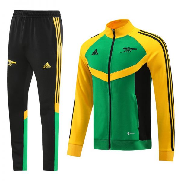 2024 Arsenal Green Jacket Training Suit Set Football Team Shirt Sports Fashion