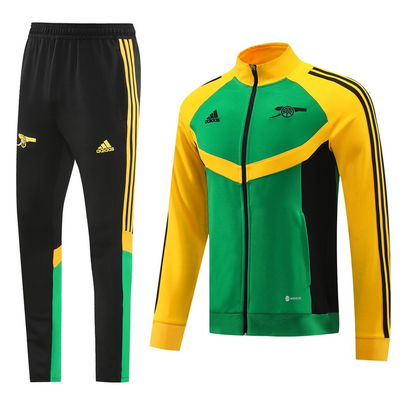 2024 Arsenal Green Jacket Training Suit Set Football Team Shirt Sports Fashion
