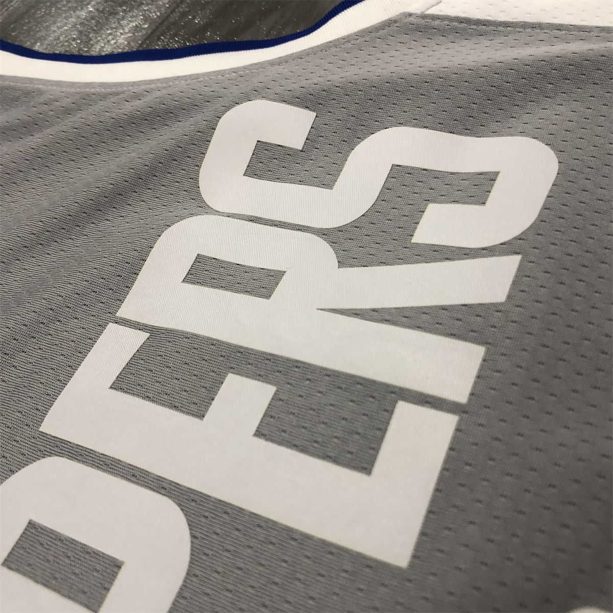 NBA Los Angeles Clippers V-Neck Grey Jersey RONDO#4 S-XXL