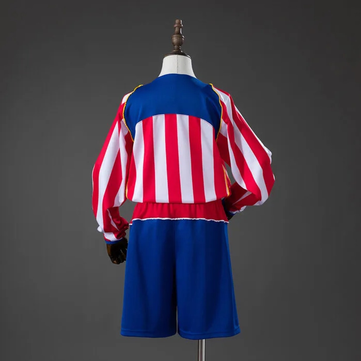 Retro Atletico Madrid 2004/05 Home Kid Kits Long Sleeve