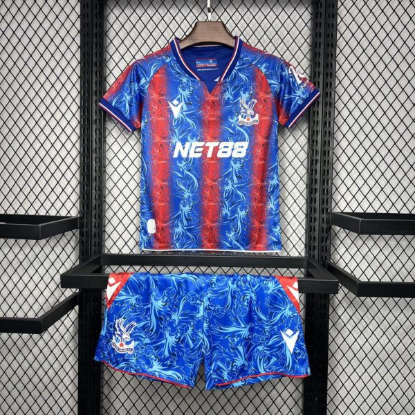 2024/25 Crystal Palace Home jersey Kid Kits Size 16-28