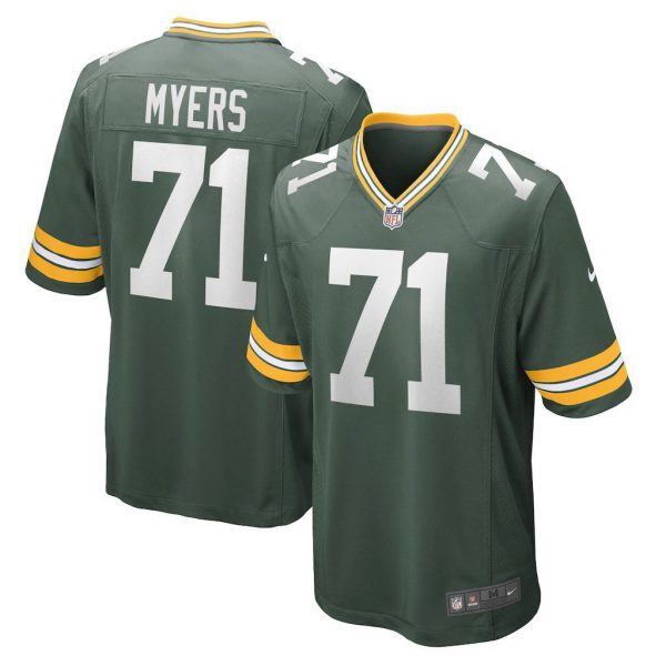 NFL Green Bay Packers Jeysey MYERS #71