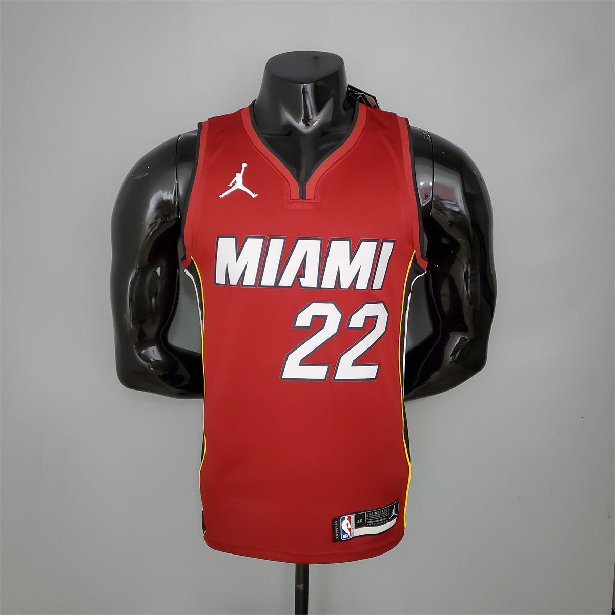 NBA Miami Hearts V-Neck Red Jersey BUTLER#22 S-XXL