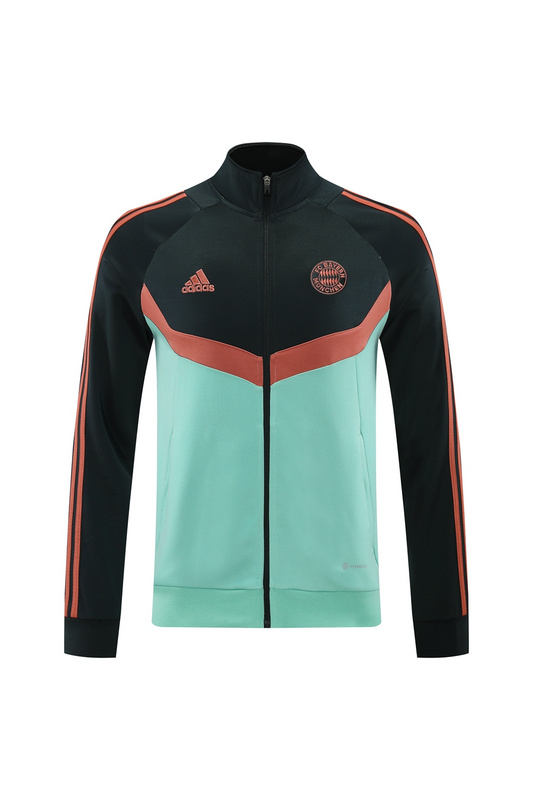 2024 Bayern Munich Black Green Jacket Training Suit Set Football Team Shirt Sports Fashion