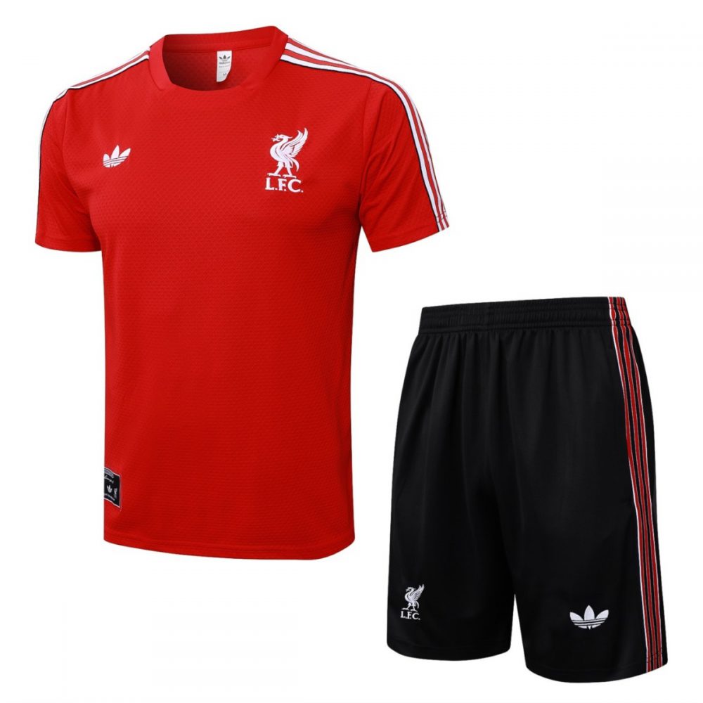 2026 Liverpool Red Training Set Shirt and Shorts