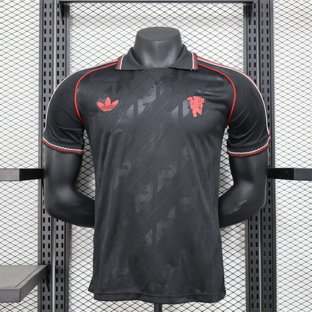 24/25 Manchester United Black Special edition Jersey Player Version