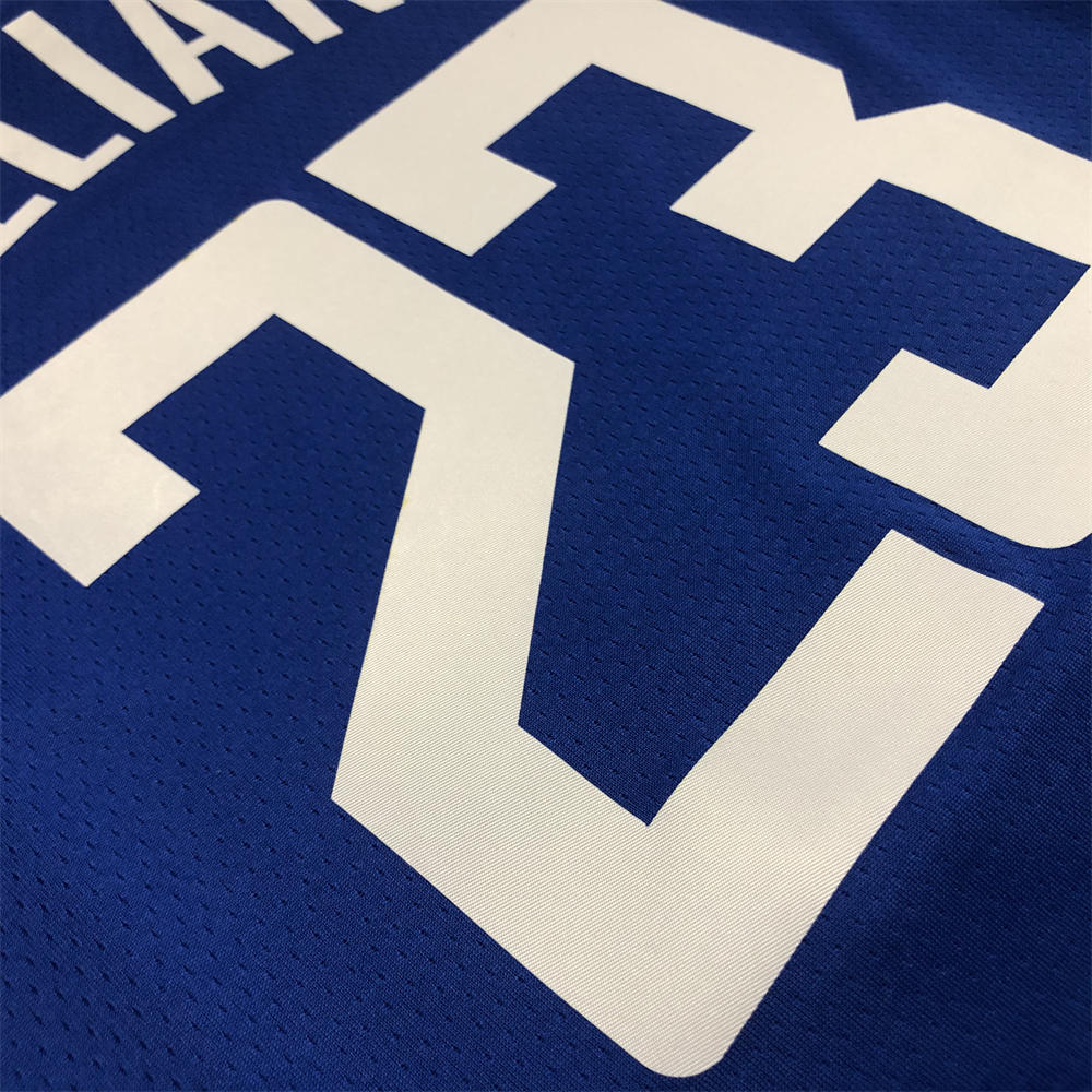 NBA Los Angeles Clippers V-Neck Blue 75th Anniversary Jersey WILLIAMS#23 S-XXL