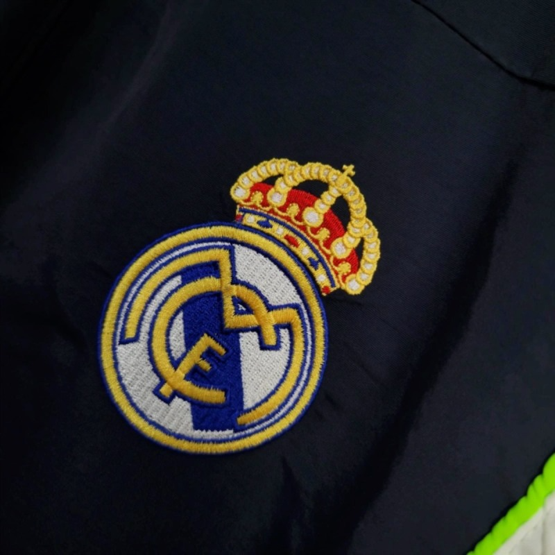 2025 Real Madrid Black Windbreaker Sport Unifom jersey Sport Unifom