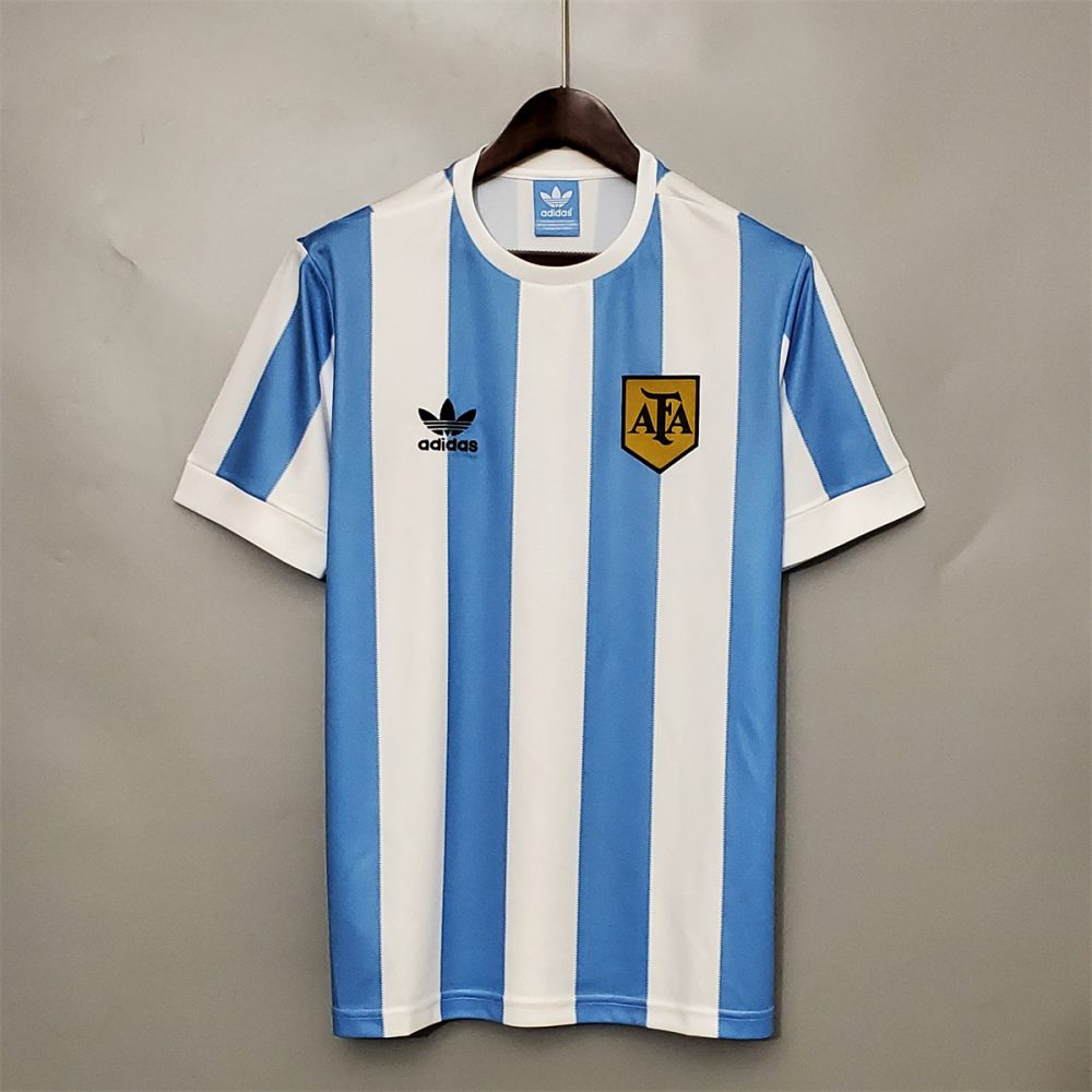 Retro Argentina 1978 home jersey Fan Version