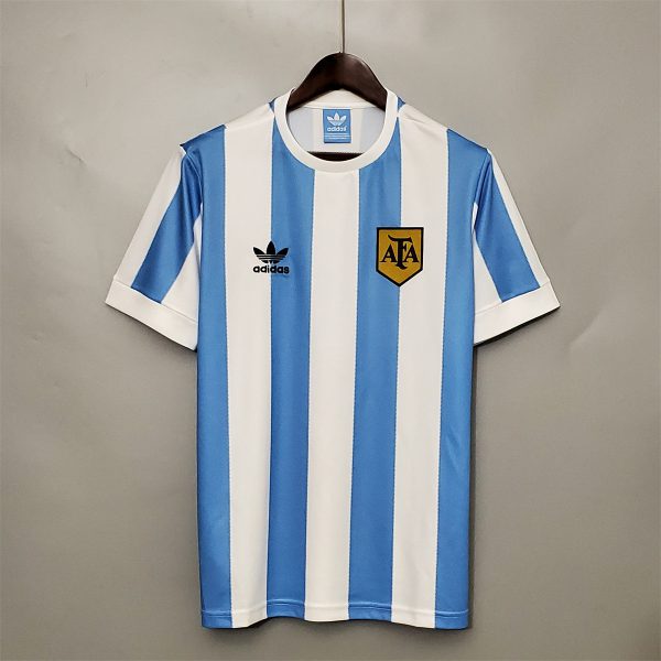 Retro Argentina 1978 home jersey Fan Version