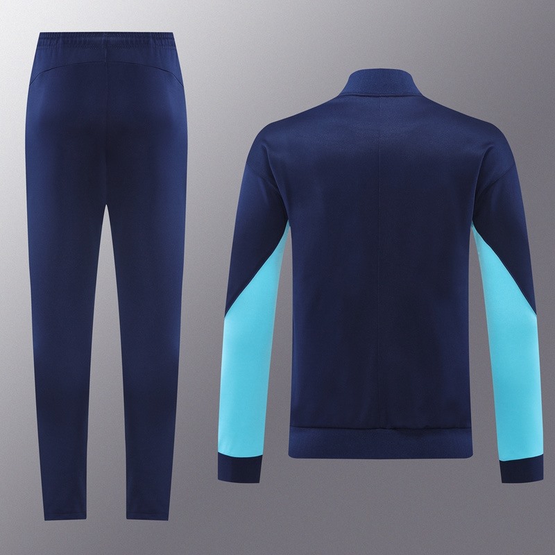 2024 Chelsea Royal Blue Jacket Training Suit Set Football Team Shirt Sports Fashion