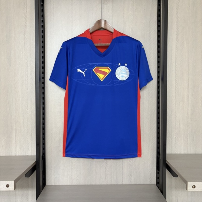 2025/26 Bahia Superman Blue jersey Fan version