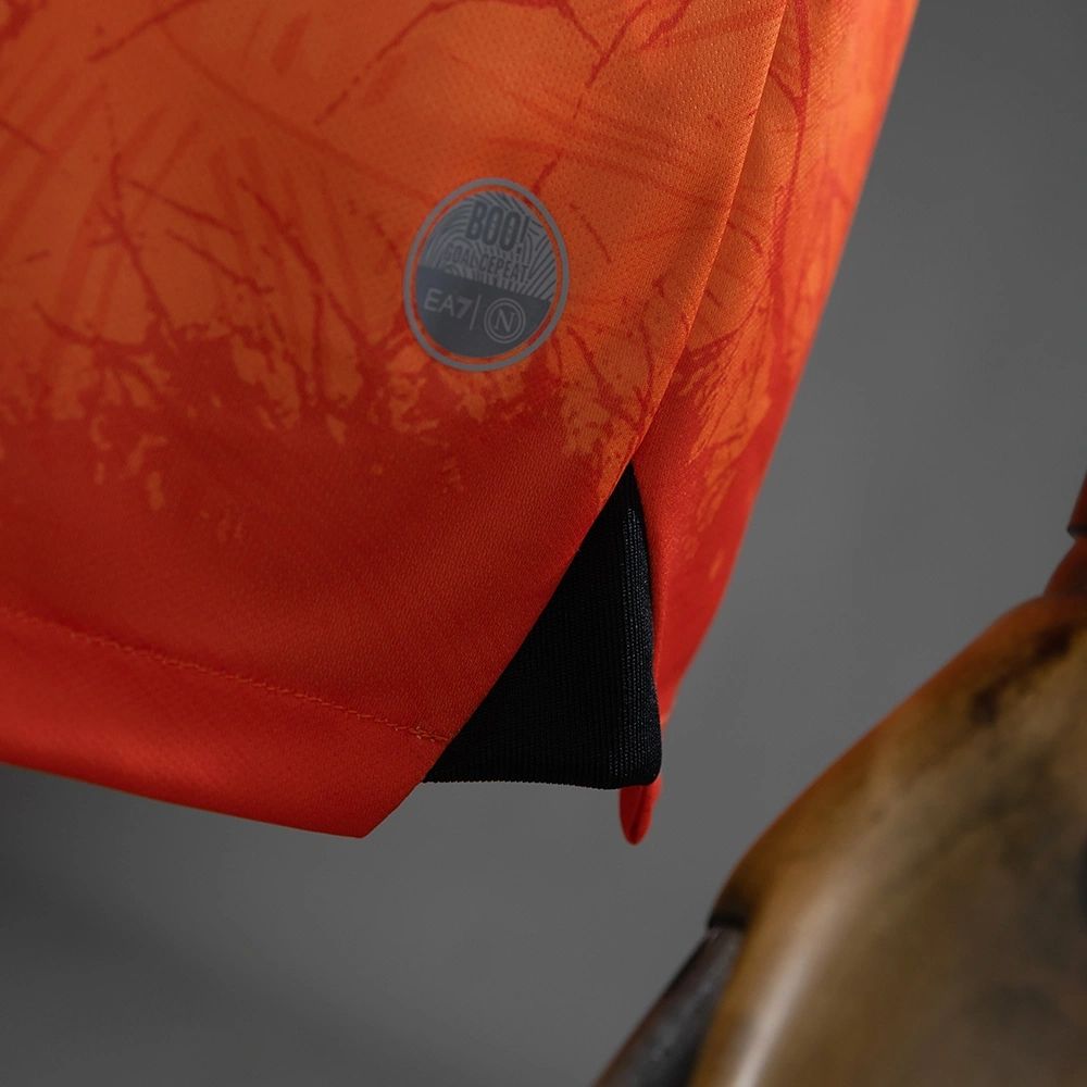 2025/26 Napoli Halloween Edition Orange Jersey Fan Version