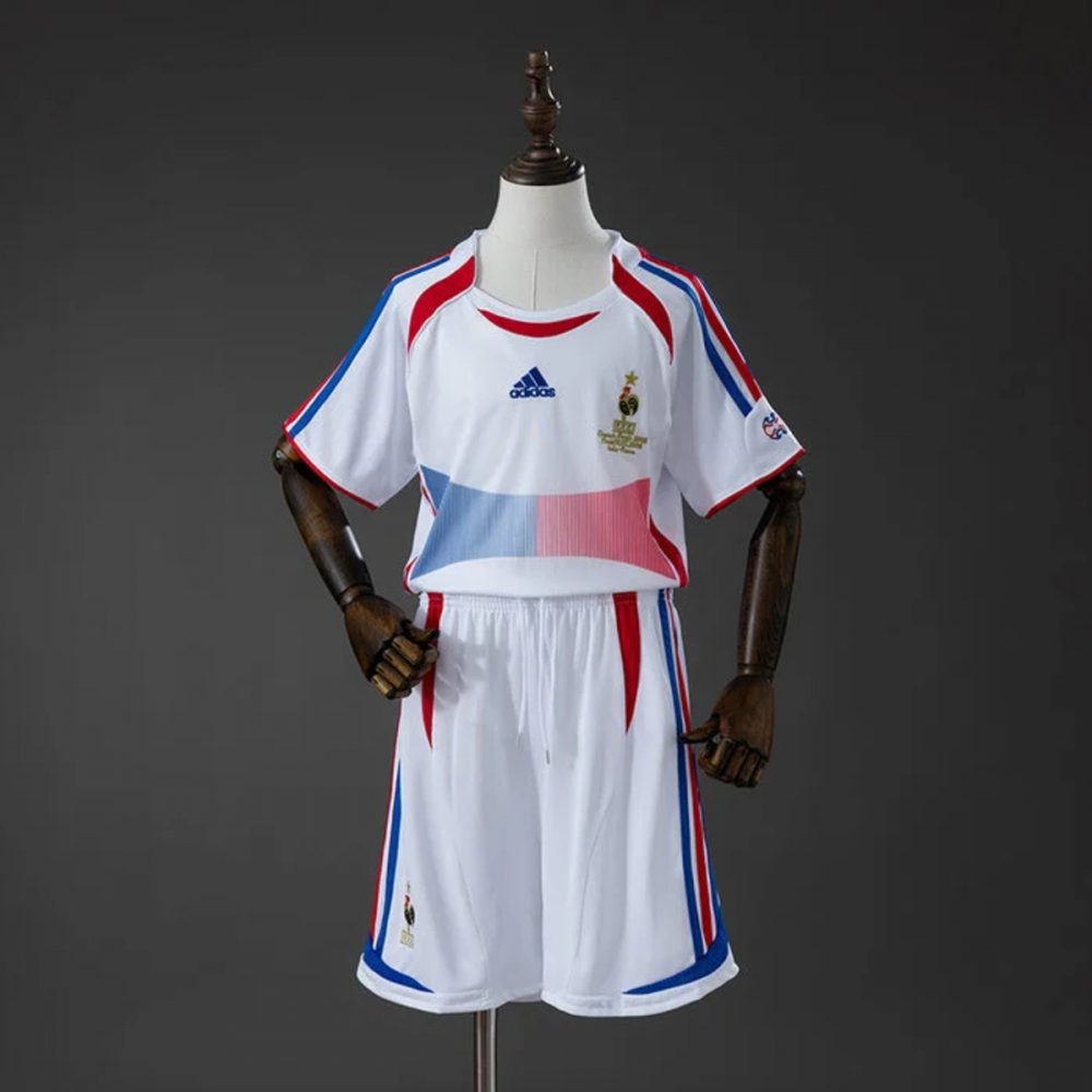 Retro France 2006 Away Kid Kits