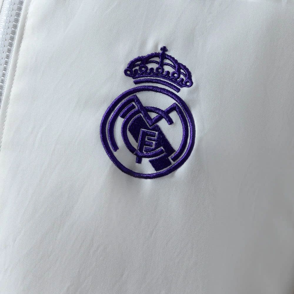 2026 Real Madrid White Windbreaker Sport Unifom