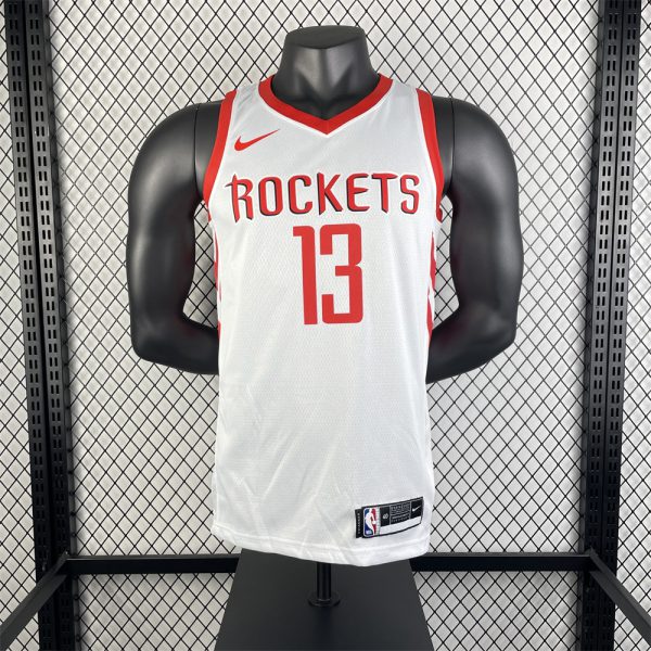 NBA Houston Rockets HARDEN#13 2018/19 White Association Edition Swingman Jersey S-XXL