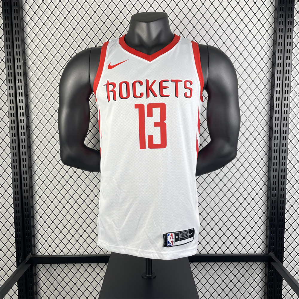 NBA Houston Rockets HARDEN#13 2018/19 White Association Edition Swingman Jersey S-XXL