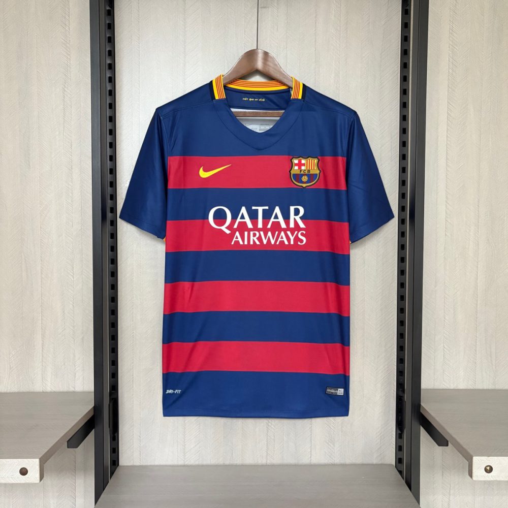 Retro Barcelona 15/16 home jersey Fan Version