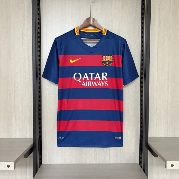 Retro Barcelona 15/16 home jersey Fan Version