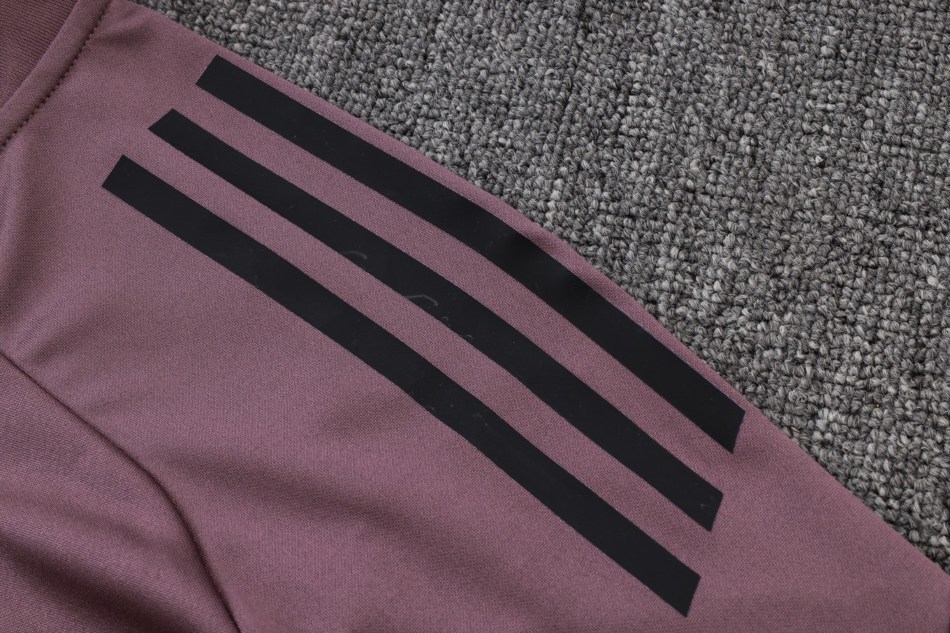 2026 Real Madrid Dusty Purple Long-sleeved half-pull training kit