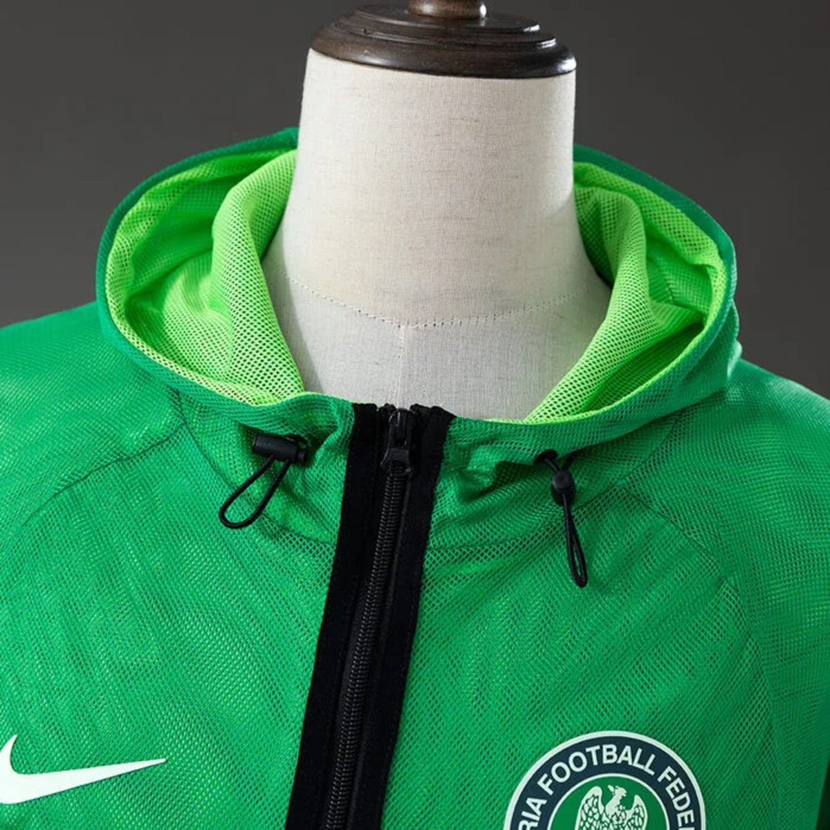 2026 Nigeria Green Windbreaker
