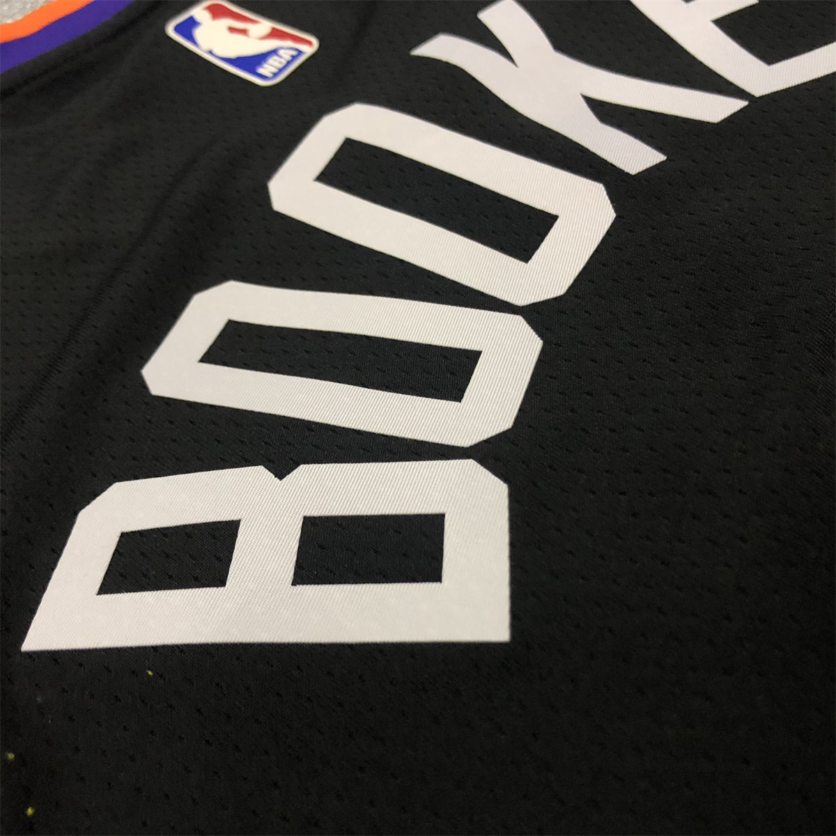 NBA Phoenix Suns V-Neck Black jersey BOOKER#1 S-XXL