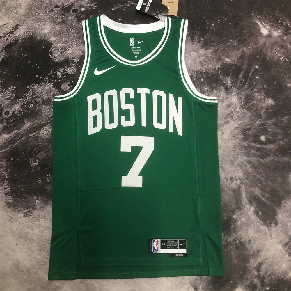 NBA Boston Celtics Jayson BROWN#7 2022/23 Kelly Green Icon Edition Swingman Jersey S-XXL