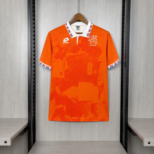 Retro Netherlands 1996 Home Jersey Fan Version