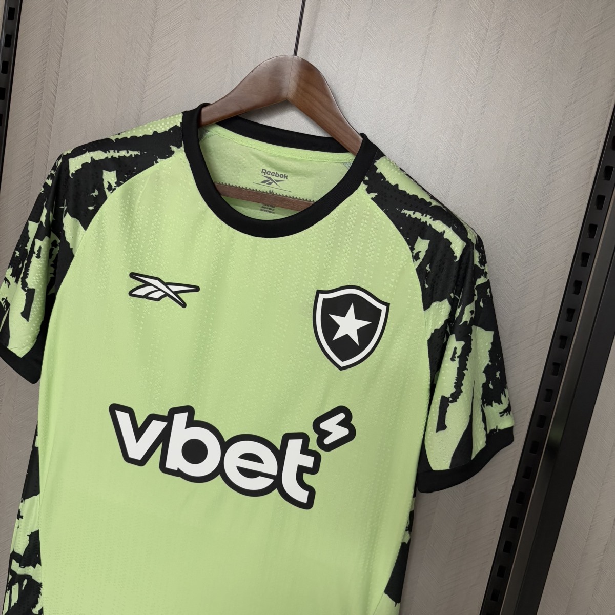 2025/26 Botafogo Pre-match training Light green jersey Fan version