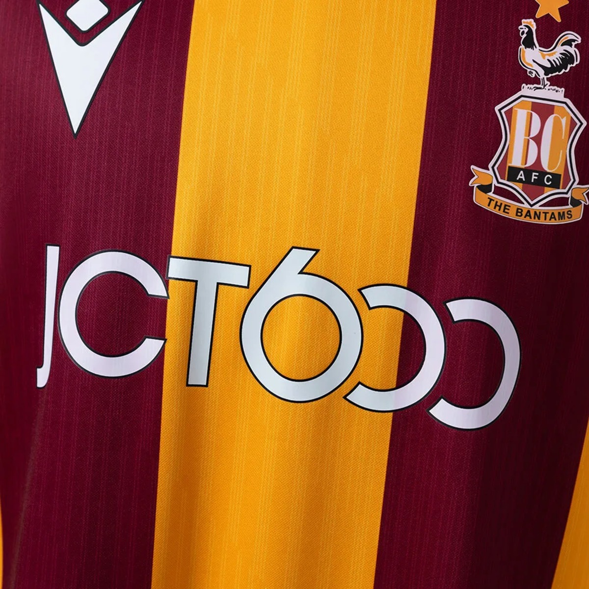 2026/27 Bradford City Home Jersey Fan Version