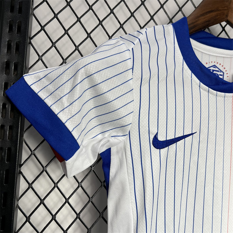 2024/25 France Euro Away jersey Kid Kits Size 16-28