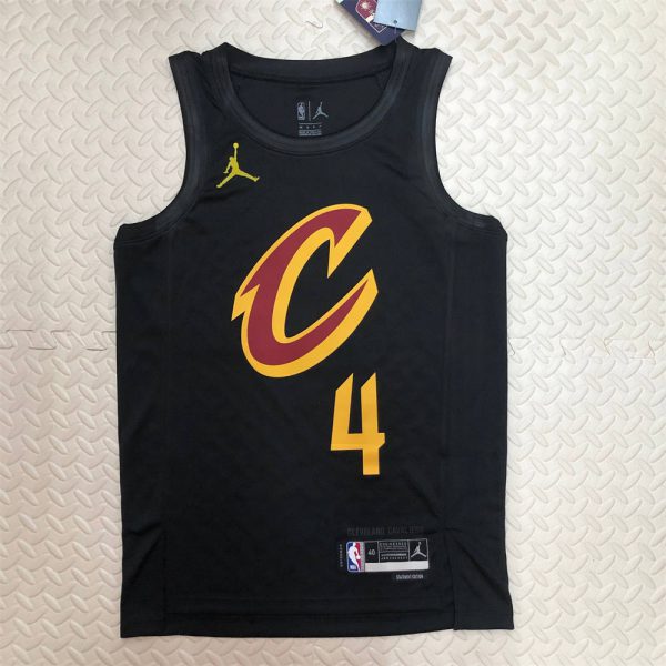 NBA Cleverland Cavaliers Round Neck Black jersey MOBLEY#4 S-XXL