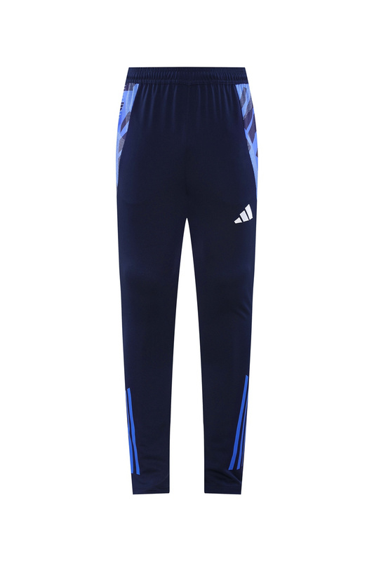 2024 Adidas Blue Long-sleeved half-pull training kit Football team kit