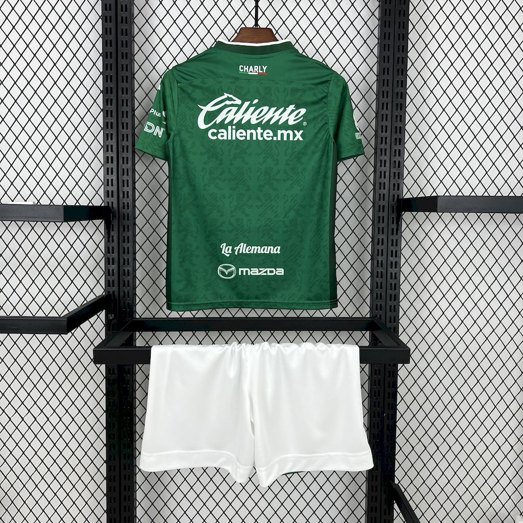 2024/25 Club León F.C. Home jersey Kid Kits Size 16-28