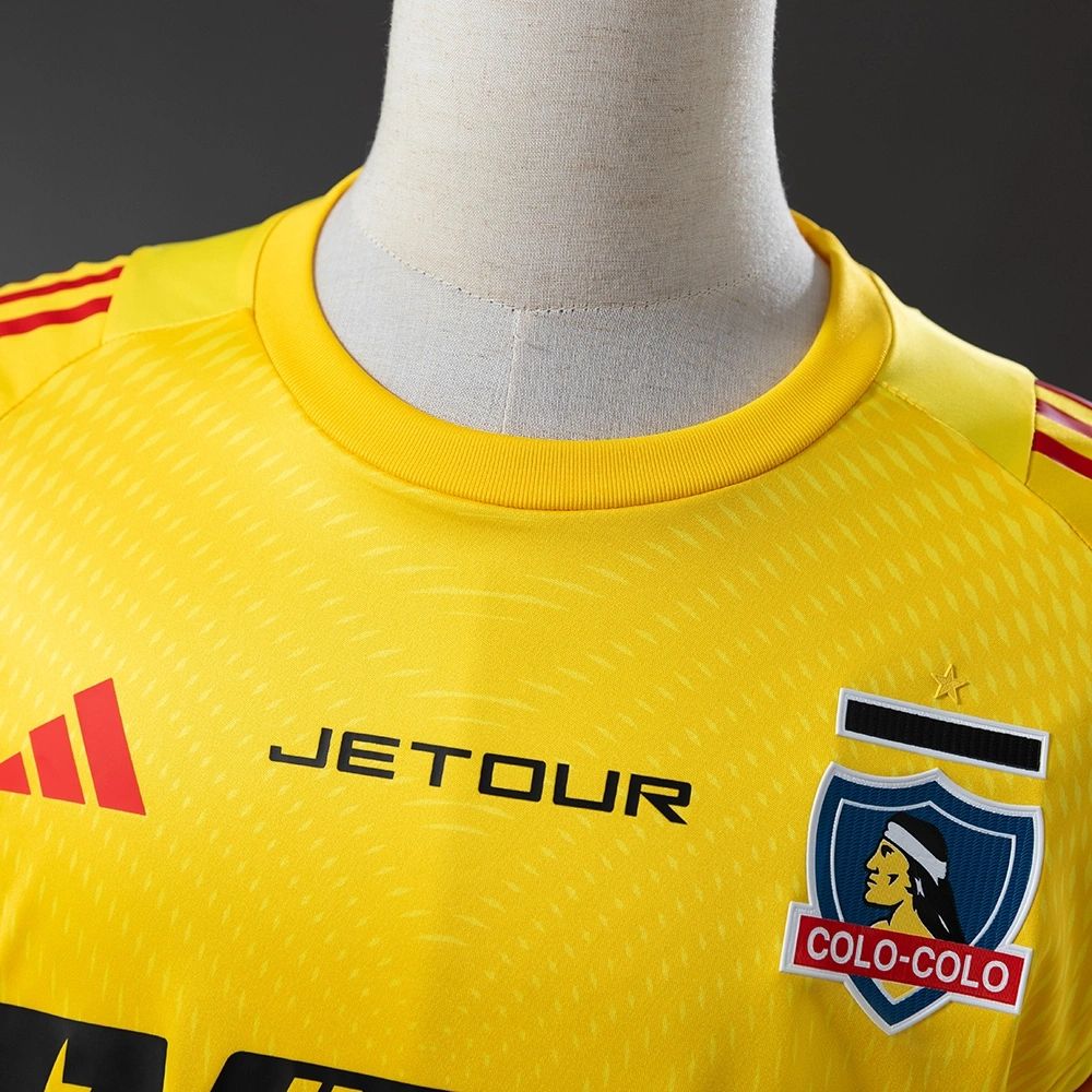2025/26 Colo Colo Goalkeeper Yellow Jersey Fan Version